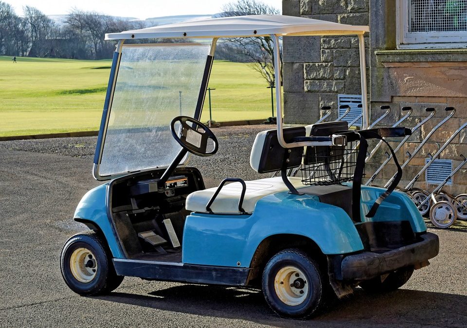 Custom Madjax Golf Cart