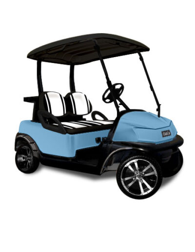 2019 club car tempo ice blue metallic