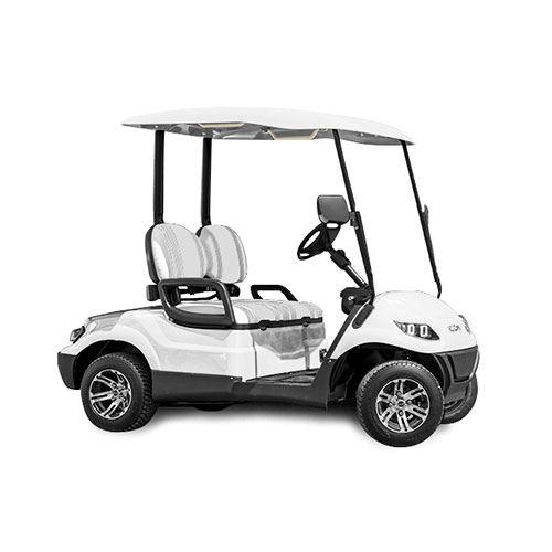 icon golf cart alpine white metallic