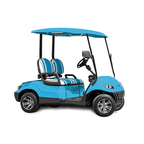 icon golf cart caribbean blue