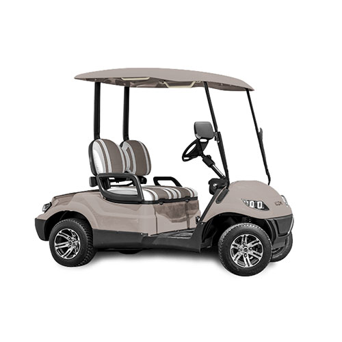 icon golf cart champagne metallic