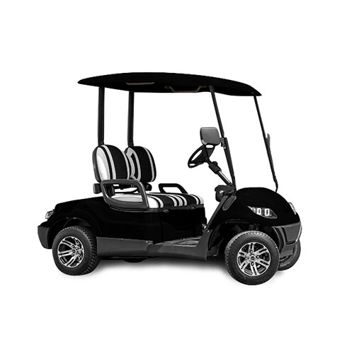 icon golf cart raven black metallic