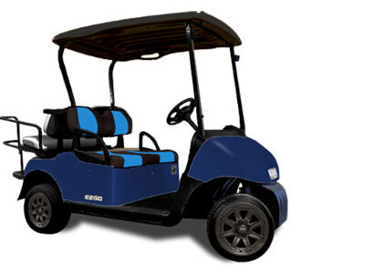 used ezgo rxv black blue color