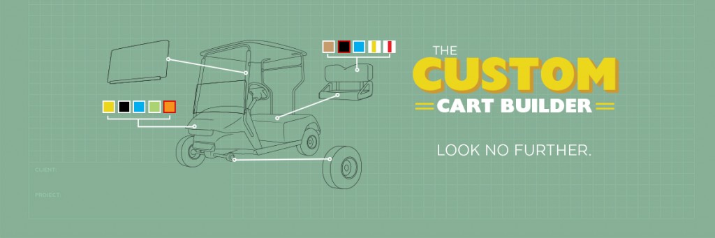 build your golf cart custom online software banner 1
