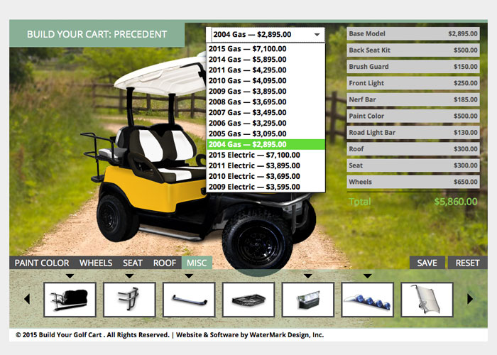 build a golf cart kit