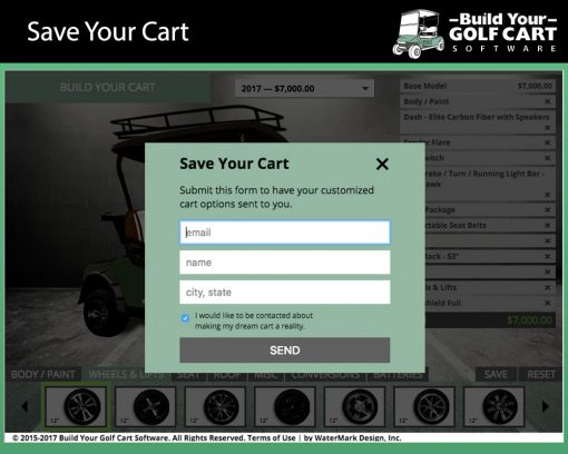 save your golf cart bygc software