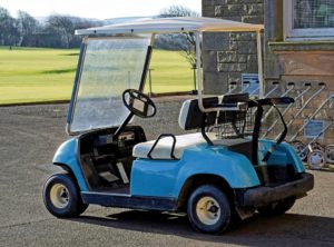 Custom Madjax Golf Cart