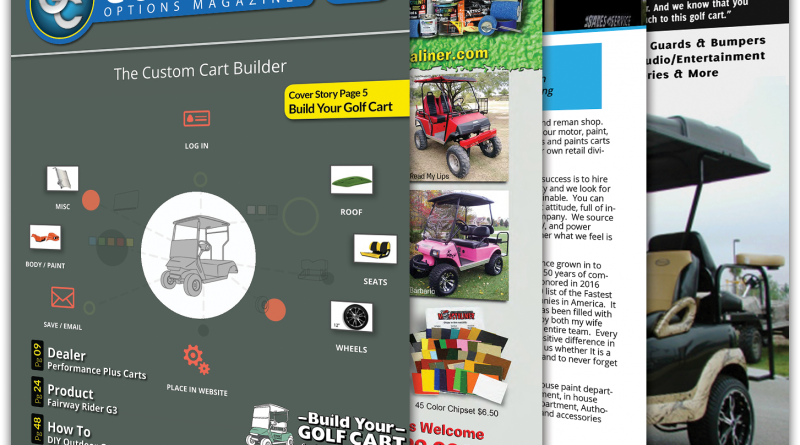 Build Your Golf Cart Featured In Golf Cart Options Magazine