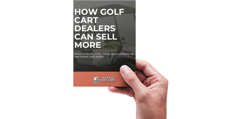 how golf cart dealers can sell more