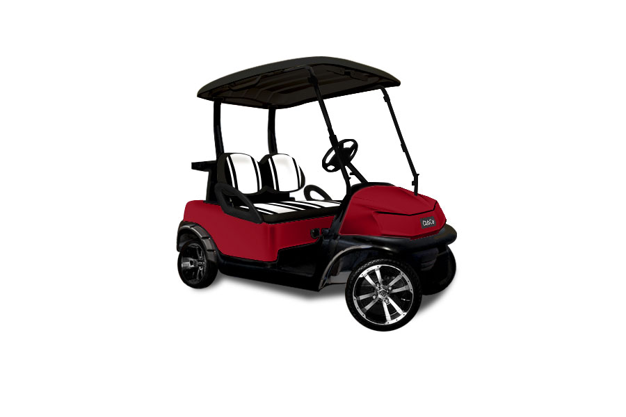 2019 club car tempo candy apple red metallic